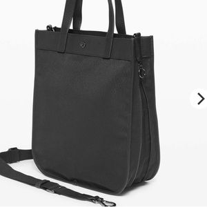 Lululemon Now and Always Tote *15L Jacquard -black